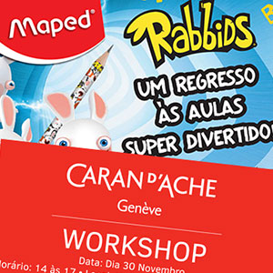 Emails Promocionais, Monofolhas e Cartaz Caran d'Achee