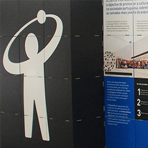 Peças gráficas para Exposição Ciência Viva