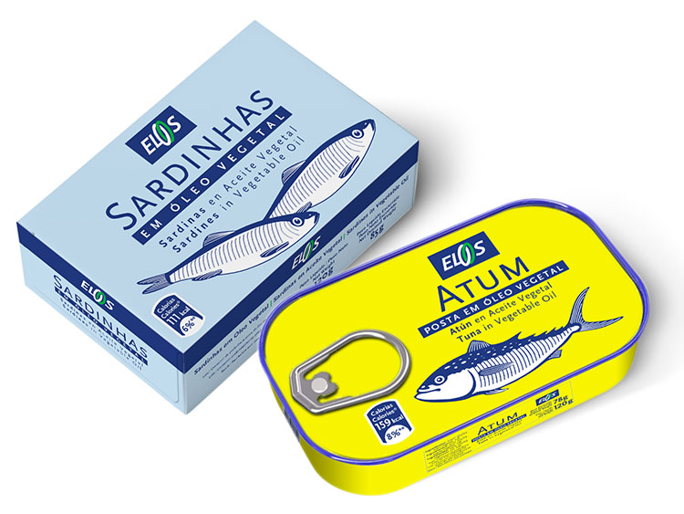 Sardinhas e Atum enlatados ELOS