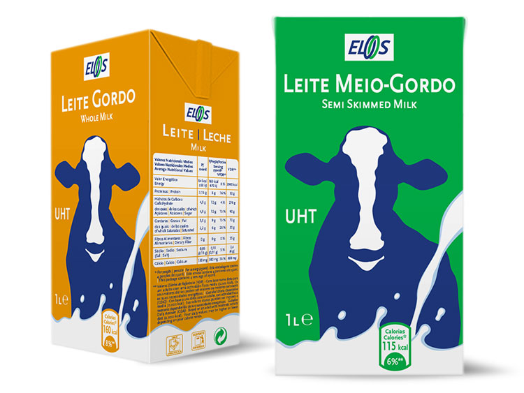 Leite gordo e meio gordo ELOS