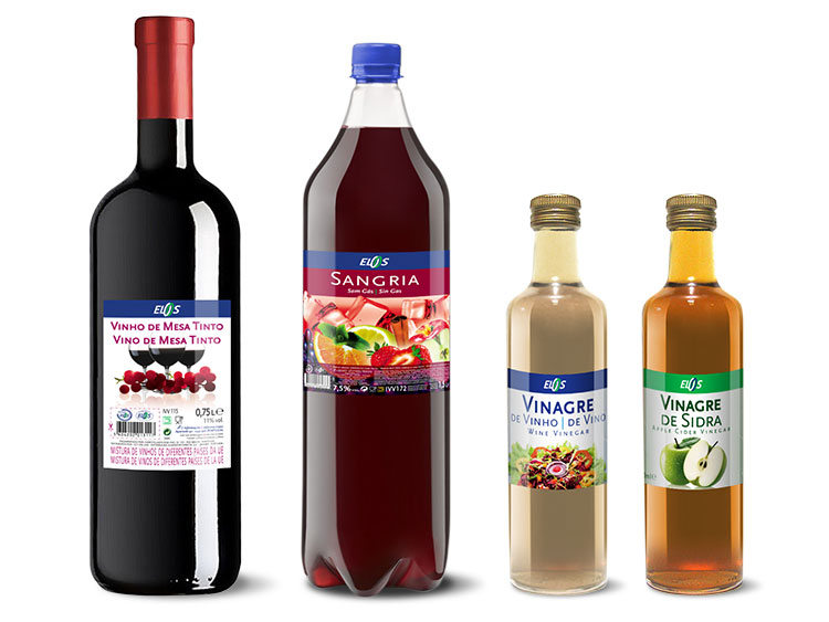 Vinho, Sangria e Vinagres ELOS