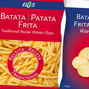 Embalagens de batatas fritas ELOS