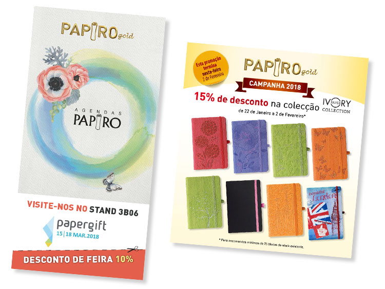 Emails promocionais Papiogold